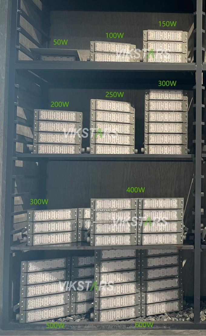 50W 100W 150W 200W 250W 300W Moduł Wysoki maszt Światła powodziowe Oświetlenie boiska piłkarskiego na zewnątrz 6