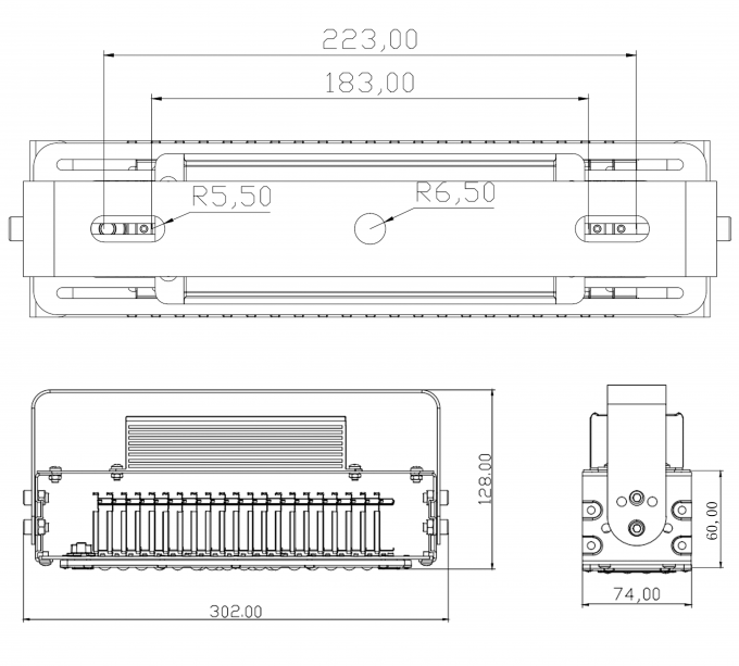 50W 100W 150W 200W 250W 300W Aluminium Fin LED Flood Lights IP65 Długa żywotność Dobra jakość LED High Mast Lights 8