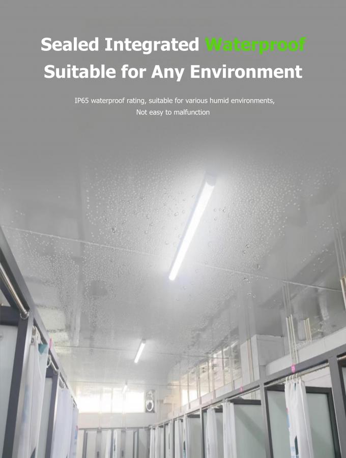 Tańsza cena 36W LED Lampy liniowe Trójprzewodowa Rurka do parkowania Garaż wodoodporny 1200mm 1