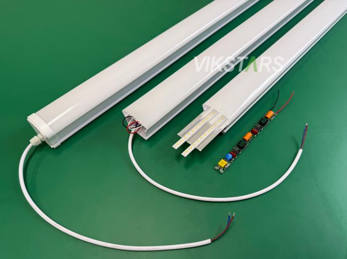 Tańsza cena 36W LED Lampy liniowe Trójprzewodowa Rurka do parkowania Garaż wodoodporny 1200mm 11