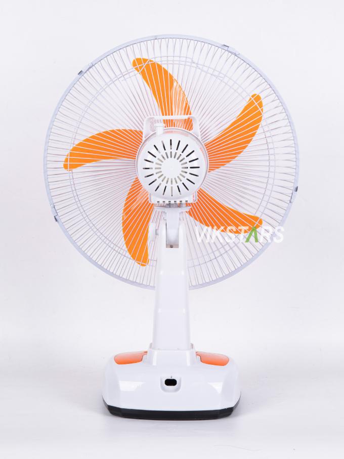 Do kempingu Awaryjny Wentylator Stołowy Zasilany Energią Słoneczną 16 Cali Oszczędność Energii Z Żarówkami 7