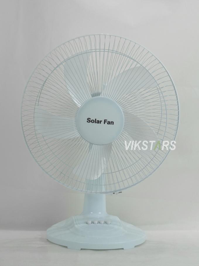 Do kempingu Awaryjny Wentylator Stołowy Zasilany Energią Słoneczną 16 Cali Oszczędność Energii Z Żarówkami 9