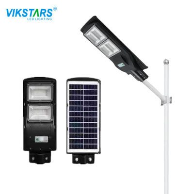 kupować All In One Solar Street Courtyard Light Materiał ABS z czarną obudową produkcja internetowa
