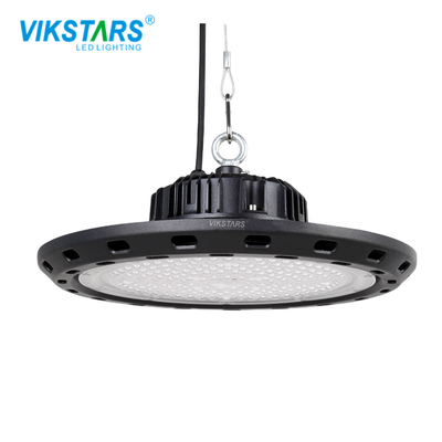 kupować 277V 2700K Okrągłe przemysłowe oświetlenie LED High Bay 50w 9,4 * 5,9 cala z hakiem pierścieniowym produkcja internetowa