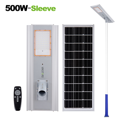 kupować Wysokiej jakości 500W 700W zintegrowana lampa uliczna słoneczna dla głównej ulicy z zdalnym sterowaniem produkcja internetowa