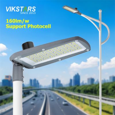 kupować 160lm/w Wysoka Jasność Najnowsze Lampy Uliczne LED 100w 150w 200w Z Zewnętrznym Sterownikiem Fotokomórkowym Do Głównej Ulicy produkcja internetowa