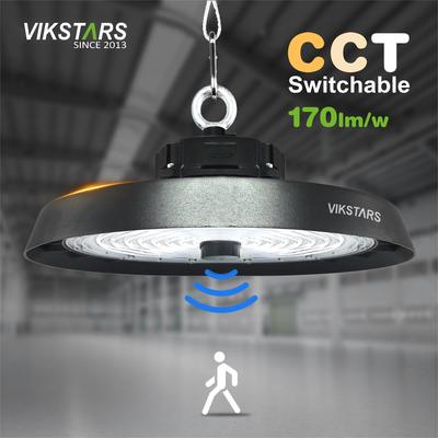 kupować 170lm/w Wysokiej jasności UFO Wysokie światła wspierają 3CCT z czujnikiem ruchu produkcja internetowa