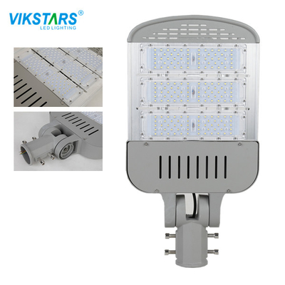 kupować 200-watowa wodoodporna lampa uliczna LED 5000lm do 39000lm szara obudowa produkcja internetowa