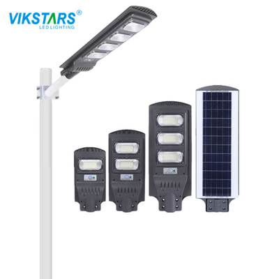 All In One LED Solar Street Lamp IP66 Zimna biel do oświetlenia zewnętrznego