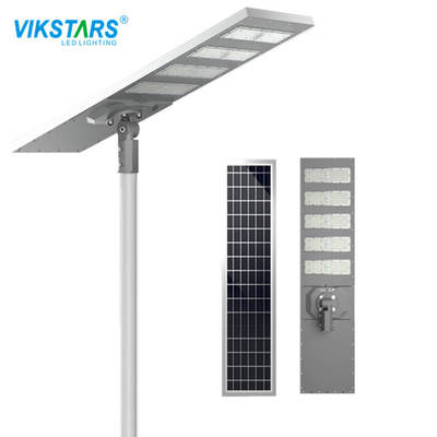 Highways IP65 Solar Street Light 200w 300w Szara obudowa PC Lens
