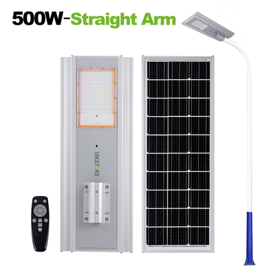 IP66 500W 700W Zintegrowana lampa uliczna słoneczna dla głównej ulicy z zdalnym sterowaniem