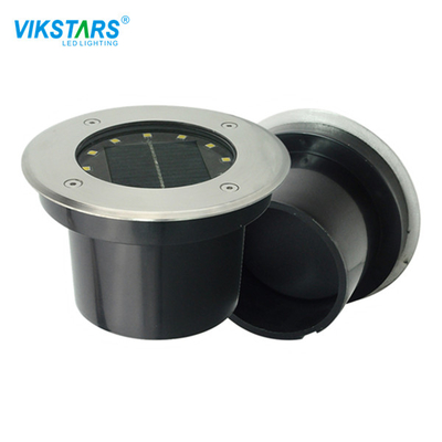 6V / 0,6W Solarne oświetlenie podziemne LED 300lm do 480lm ze stali nierdzewnej