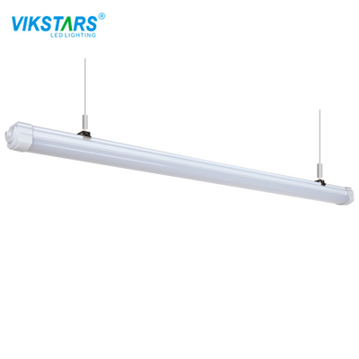 Szary 72W Tri Proof LED Light Batten Wodoodporny kąt świecenia 180deg