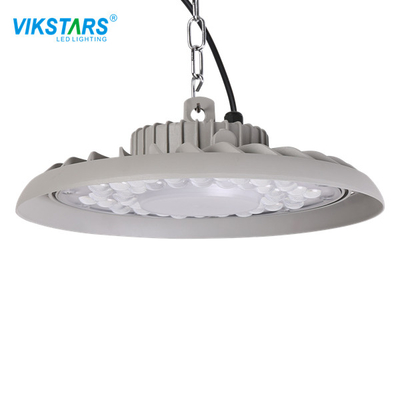 Białe UFO High Bay Lights Energooszczędne 200W Przemysłowe oświetlenie magazynowe